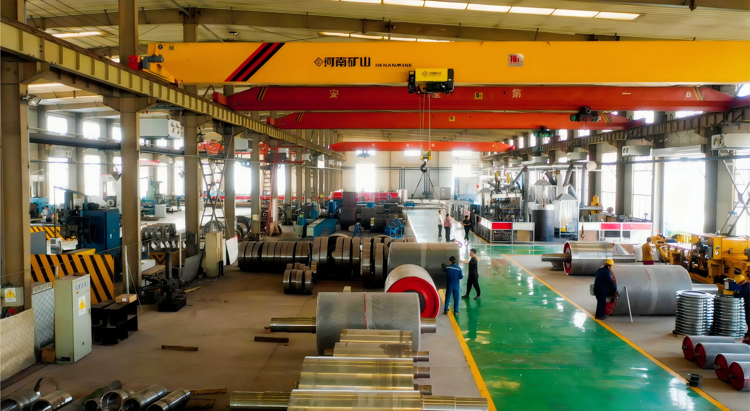 Tambour Moteur et Tambour de Queue pour l'industrie minière